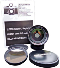 Voigtlander black nokton for sale  HALESWORTH