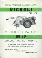 Vignoli motocoltivatore m12 usato  Sezzadio