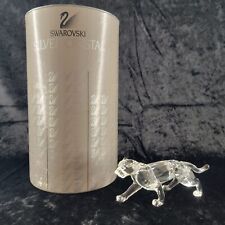 Estatueta de cristal Swarovski transparente Jaguar Leopardo Pantera com caixa em excelente estado usado  comprar usado  Enviando para Brazil