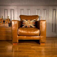 Leather armchair john for sale  SIDMOUTH