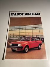Talbot sunbeam car for sale  NEWCASTLE UPON TYNE