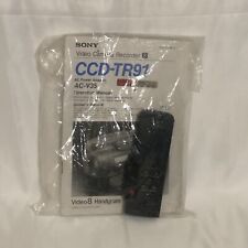 Manual do proprietário e controle remoto para filmadora Sony Handycam modelo CCD-TR91 comprar usado  Enviando para Brazil