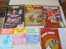 Rugby league publications for sale  NORTHWICH