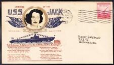 Submarino da Segunda Guerra Mundial USS JACK SS-259 LANÇAMENTO Spader Photo Cachet Capa Naval C1169D comprar usado  Enviando para Brazil