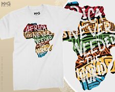 Camiseta presente mapa da África beleza africana mapa arte impressão amante da natureza da África comprar usado  Enviando para Brazil