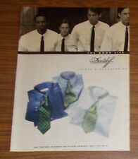 Rare Advertising DAVIDOFF Shirts & Accessories The Good Life - Shirts 1996 for sale  Shipping to South Africa