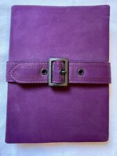 Usado, NOVO Notebook/Esboço Burberry Roxo com Fivela comprar usado  Enviando para Brazil