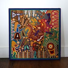 Huichol yarn painting for sale  Wrightsville