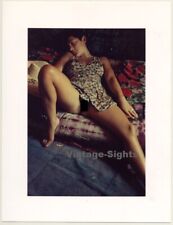Usado, R.Folco: Natural Semi Nude Female On Flowered Couch / Short Dress (Vintage Photo comprar usado  Enviando para Brazil