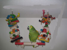 Papageienspielzeug vogelspielz gebraucht kaufen  Moers