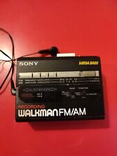 Reproductor de casete de cinta AM/FM Sony Walkman para grabación WM-BF67 segunda mano  Embacar hacia Mexico