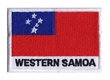 Patch écusson pays à coudre patche drapeau SAMOA 70 x 45 mm brodé  d'occasion  Lavelanet