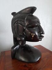 Vintage carved african for sale  LEIGH