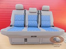 VW T5 Sitzbank Multivan Sitz Schlafbank  seat bench Blau Blue LLL na sprzedaż  PL