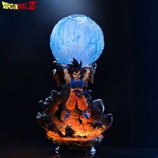 Usado, Dragon Ball Z Kid Goku Son Gokou Estatua Figura LED Lámpara Genki Dama Spirit Bomb segunda mano  Embacar hacia Argentina