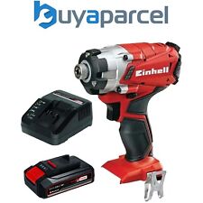 Einhell 18v Power X-Change Bezprzewodowy wkrętak udarowy TE-CI 18 + 2,5AH Zestaw ładujący , używany na sprzedaż  Wysyłka do Poland