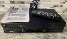Reproductor Combo JVC HR-XVC19SU DVD VHS VCR Grabadora Hi-Fi 4 Cabezales Estéreo con Control Remoto segunda mano  Embacar hacia Mexico
