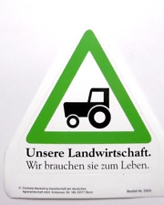 Werbe aufkleber landwirtschaft gebraucht kaufen  Köln