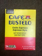 Cafe Bustelo Espresso Style Coffee Keurig K-Cup Pods, Dark Roast - 96pk. 4*24pk comprar usado  Enviando para Brazil