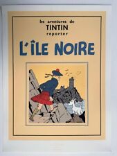 Hergé affiche sérigraphie d'occasion  Rennes-