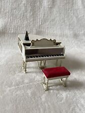 Mini móveis de fantasia de princesa pequena IDEAL década de 1960 Royal Grand Piano e extras, usado comprar usado  Enviando para Brazil