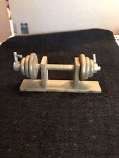 Brass barbell rack for sale  Lake Isabella