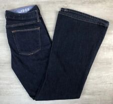 Pantalones de mezclilla Gap 1969 vintage azul oscuro para mujer talla 30/10 , usado segunda mano  Embacar hacia Mexico