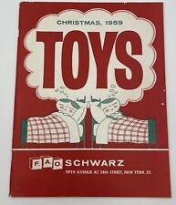 F.A.O. Catálogo de juguetes Schwarz Christmas 1959 Vintage Mailer original segunda mano  Embacar hacia Mexico