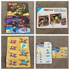 Vintage LEGO Instruction Manual LOT OF 4 Spyrius Roboforce Ice Planet 2002 RARE for sale  Shipping to South Africa