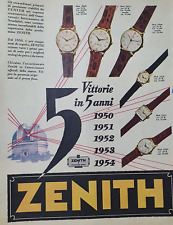 Orologi zenith advert usato  Pinerolo
