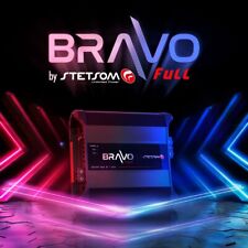 Amplificador Digital Stetsom Bravo Full 3000 1ohm + Frete no Mesmo Dia Dos EUA! comprar usado  Enviando para Brazil