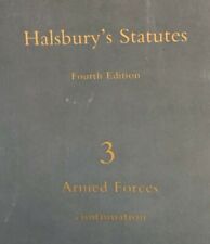 Halsbury statutes fourth for sale  FORDINGBRIDGE