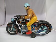 Usado, Juguete vintage de lata para motociclista de Modern Toys a batería, 388-E segunda mano  Embacar hacia Argentina