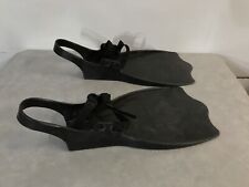 Caddis Float Tube Fins Flippers with Laces Black One Size Fits Most for sale  Shipping to South Africa