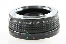 Rowi 2x Automatic Focal Multiplier Tele Converter for - Konica Ar for sale  Shipping to South Africa