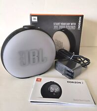 JBL Horizon 2 Bluetooth Clock Radio Speaker with FM Radio and DAB (Black)  for sale  Shipping to South Africa