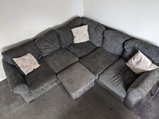 Fabric corner sofa for sale  STOCKPORT