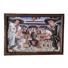Movie Villain Framed Print Wall Art Mafia Gangster Joker Scarface Godfather for sale  Shipping to South Africa