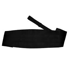 Black mens cummerbund for sale  CROOK