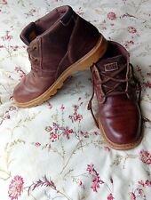 mens leather caterpillar boots 9 for sale  MOLD