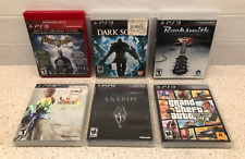 PS3 Game Lot: Batman, Dark Souls, Rocksmith, GTA 5, Final Fantasy XII-2, Skyrim for sale  Shipping to South Africa