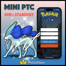 Pokémon Go - Shiny Suicune - Mini PTC 80K Stardust✨Leia a descrição✨ comprar usado  Enviando para Brazil