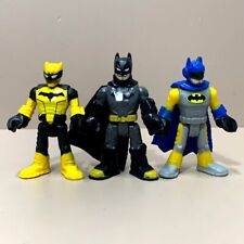 Usado, 3 figuras de Batman de la batcueva de Fisher Price Imaginext DC Super Friends de Duke Thomas  segunda mano  Embacar hacia Argentina