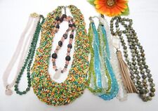 glass necklaces lot beaded for sale  Fort Worth