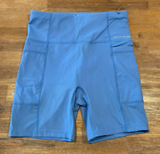 Ladies size 10 Blue ANKO bike shorts exercise sports fitness for sale  Shipping to South Africa