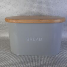 Bread bin grey for sale  BUCKLEY