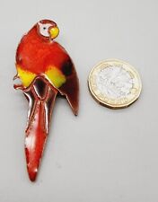 Vintage scarlet macaw for sale  HALSTEAD