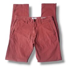 Goodfellow Hennepin Chino Pants Men's 32x32 Target Red Slim Fit for sale  Shipping to South Africa