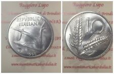 Repubblica Italiana 10 Lire Spighe dal 1968 al 2001 FDC da serie Zecca Rotolino, usato usato  Barletta