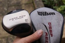 Wilson deep red for sale  WALTHAM ABBEY